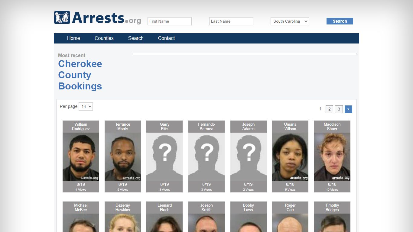 Cherokee County Arrests and Inmate Search